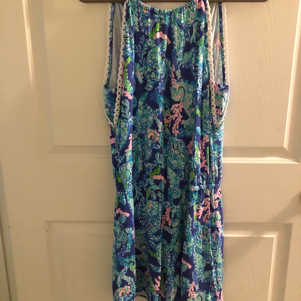 Lilly Pulitzer Turtle Villa romper XS